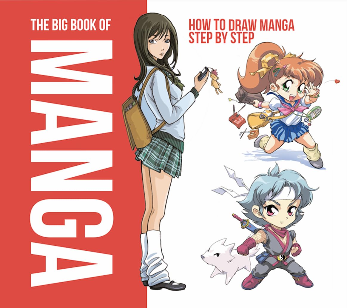 Big Book of Manga, How to Draw Manga Step by Step