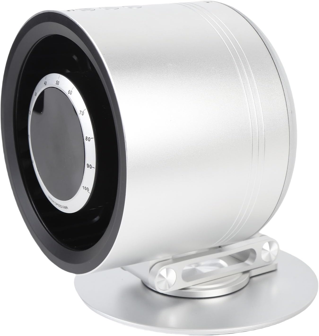 Desk Fan, Quiet Portable Travel Fan with 100 Speeds, Rechargeable Aluminum Alloy for Indoor and Outdoor Use