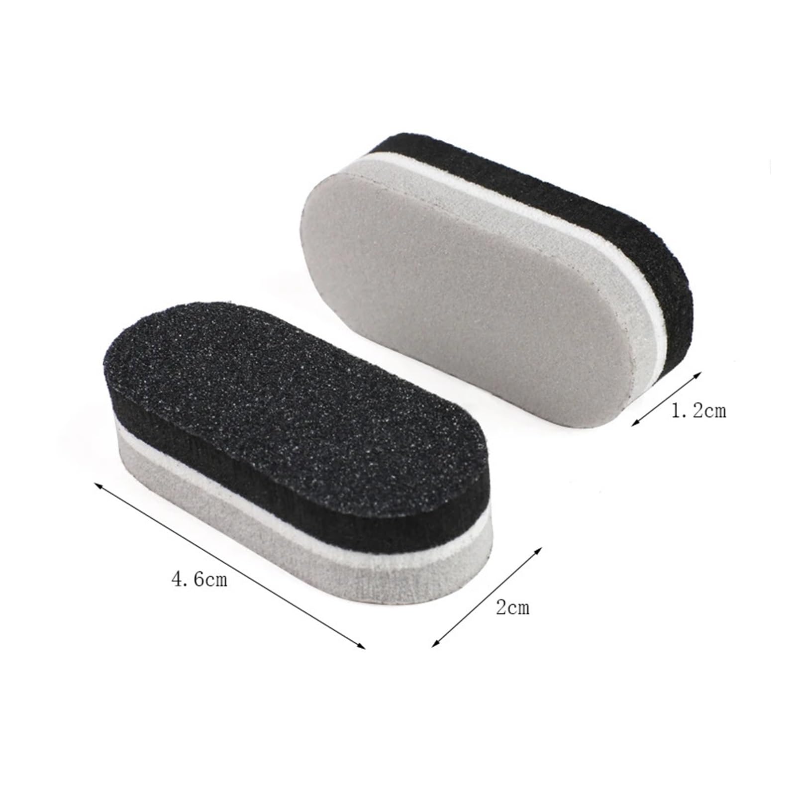 50 teile/los Schwamm Nagelfeile 100/180 Bunte Nagelpuffer Doppelseitige Schleifpuffer Nagelhautentferner Pediküre Maniküre Dateien