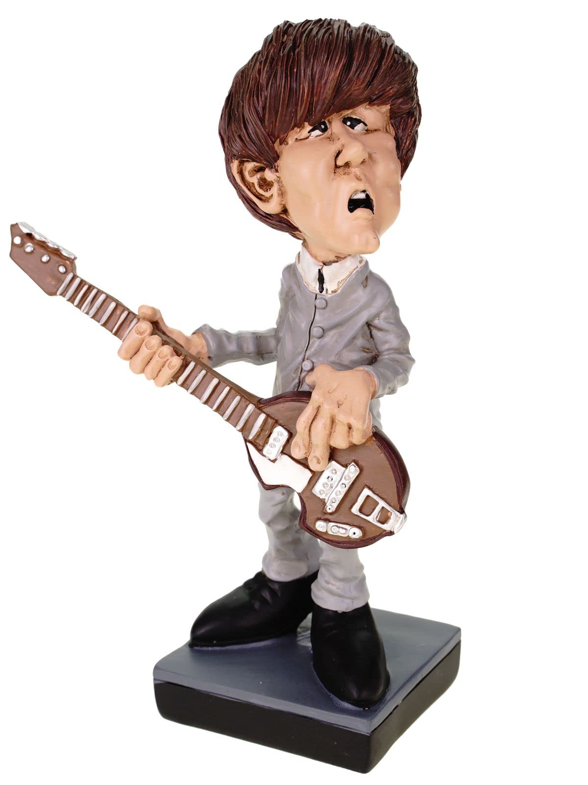 Funny Life - Popstar Paul from the world's most famous pop band made of artificial stone, hand-painted, Warren Stratford Collection