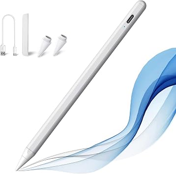 Stylus Pen for iPad With Palm Rejection and Tilt Function - High Precise Apple Pencil Compatible With iPad Mini 5/6, Pro 11/12.9 Inch, 6/7/8/9, Air 3/4