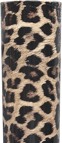 Miniatura 3 de XhuangTech Lámina de vinilo con patrón de leopardo para carrocería de automóvil, película adhesiva para bricolaje (590 x 60 pulgadas)