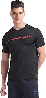 U.S. POLO ASSN. Men's AE003 Quick-Dry Stretch Active Tee