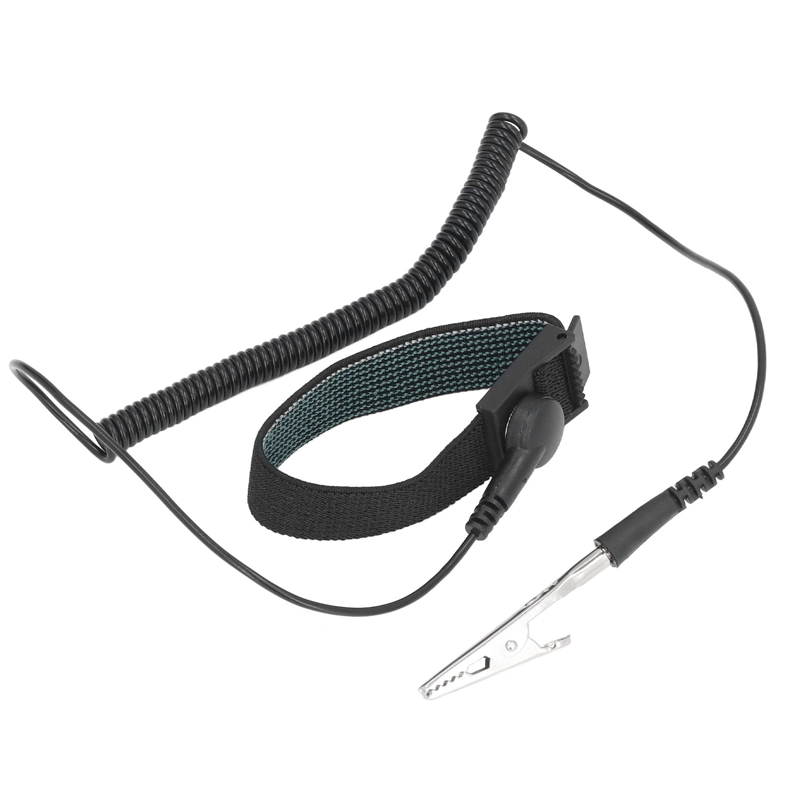 Braccialetto Antistatico Regolabile Con Clip Coccodrillo - Cinturino Da Polso Per Elettricisti E Riparatori Elettronici - Foto 11