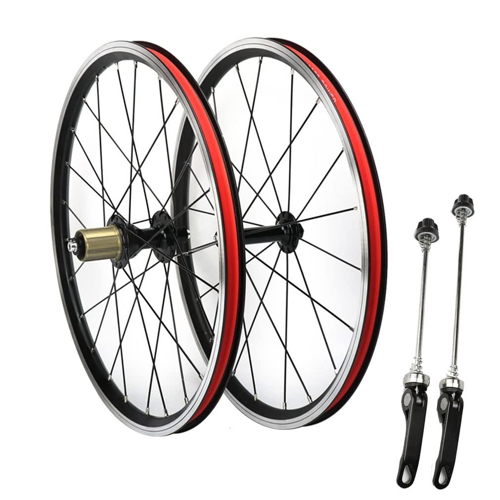 Amazon.co.jp: 20インチ折りたたみ自転車ホイールセット406/ 451 BMX 