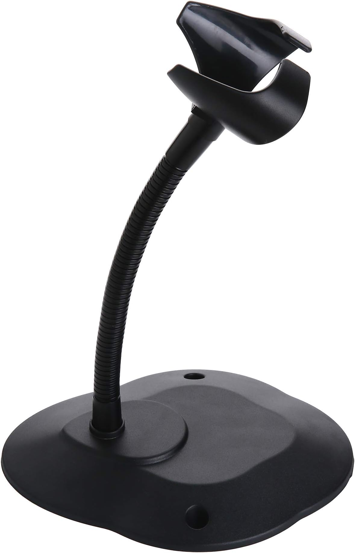 infocal Barcode Scanner Stand Holder, 360° Adjustable Hands Free Bar Code Scanning Goose Neck Stand for Symbol LS2208 Honeywell 1250G Barcode Scanner