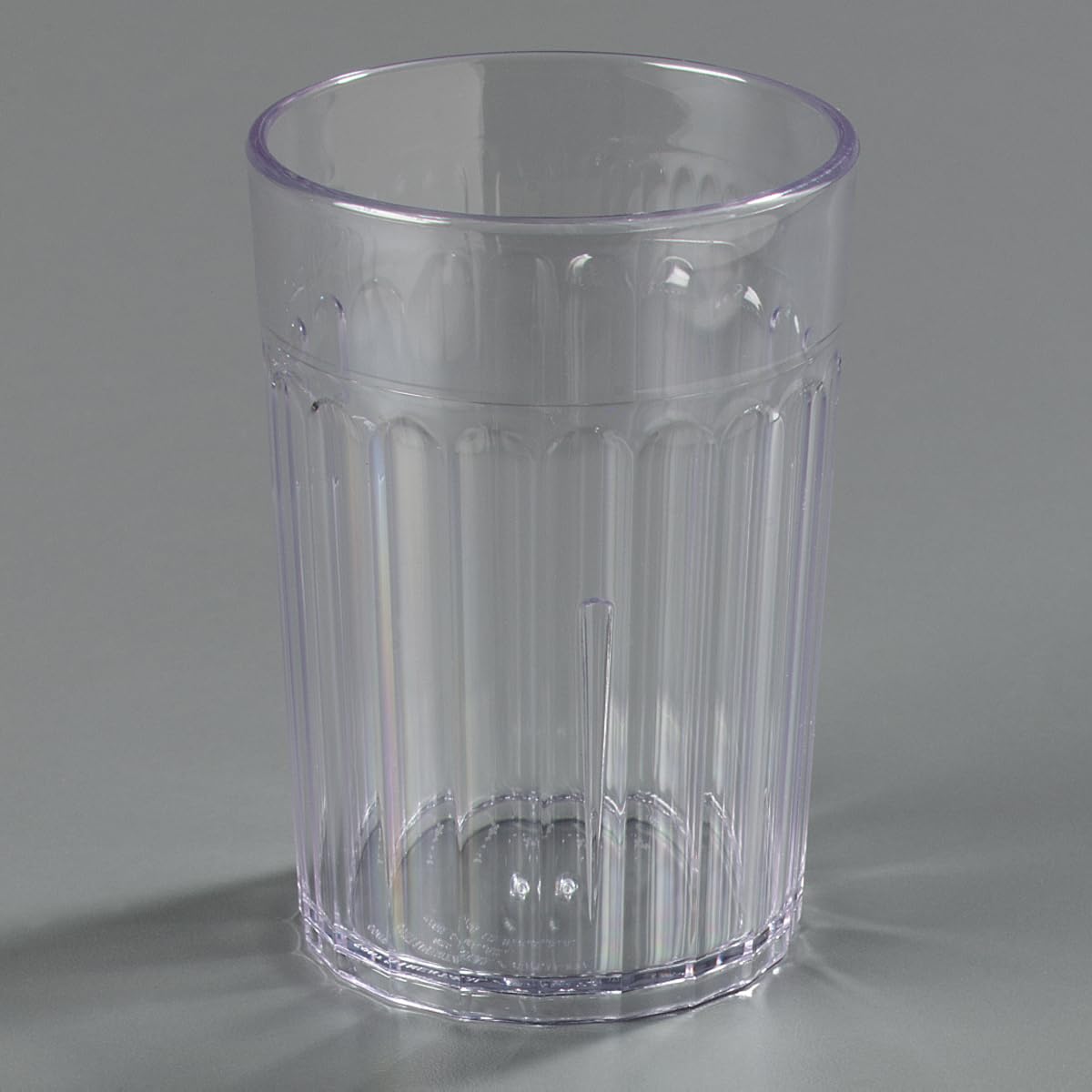 Carlisle FoodService Products Bistro Tumbler Plastic Tumbler for Restaurants, Catering, Kitchens, Plastic, 8.4 Ounces, Clear - Image 2