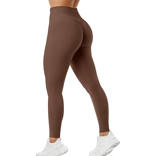 Unthewe High Waisted Butt Lifting Workout Gym Leggings for Women Buttery Soft Athletic Yoga Pants