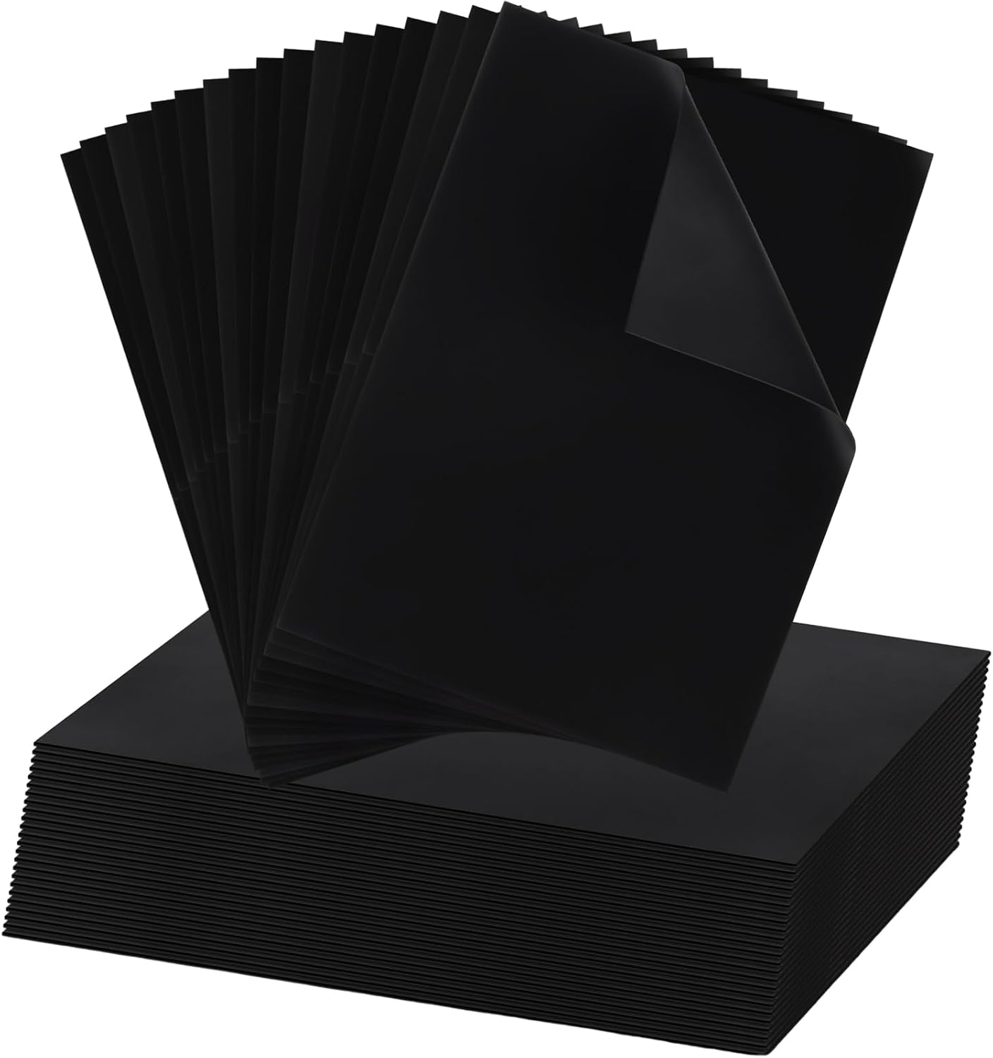 60 Packs Flexible Magnetic Sheets for Dies Storage, 5 x 7 Inch 30 mil Non Adhesive Magnetic Sheets for Crafts, Refrigerator, Whiteboard, Magnet Paper Sheet, Easy to Cut
