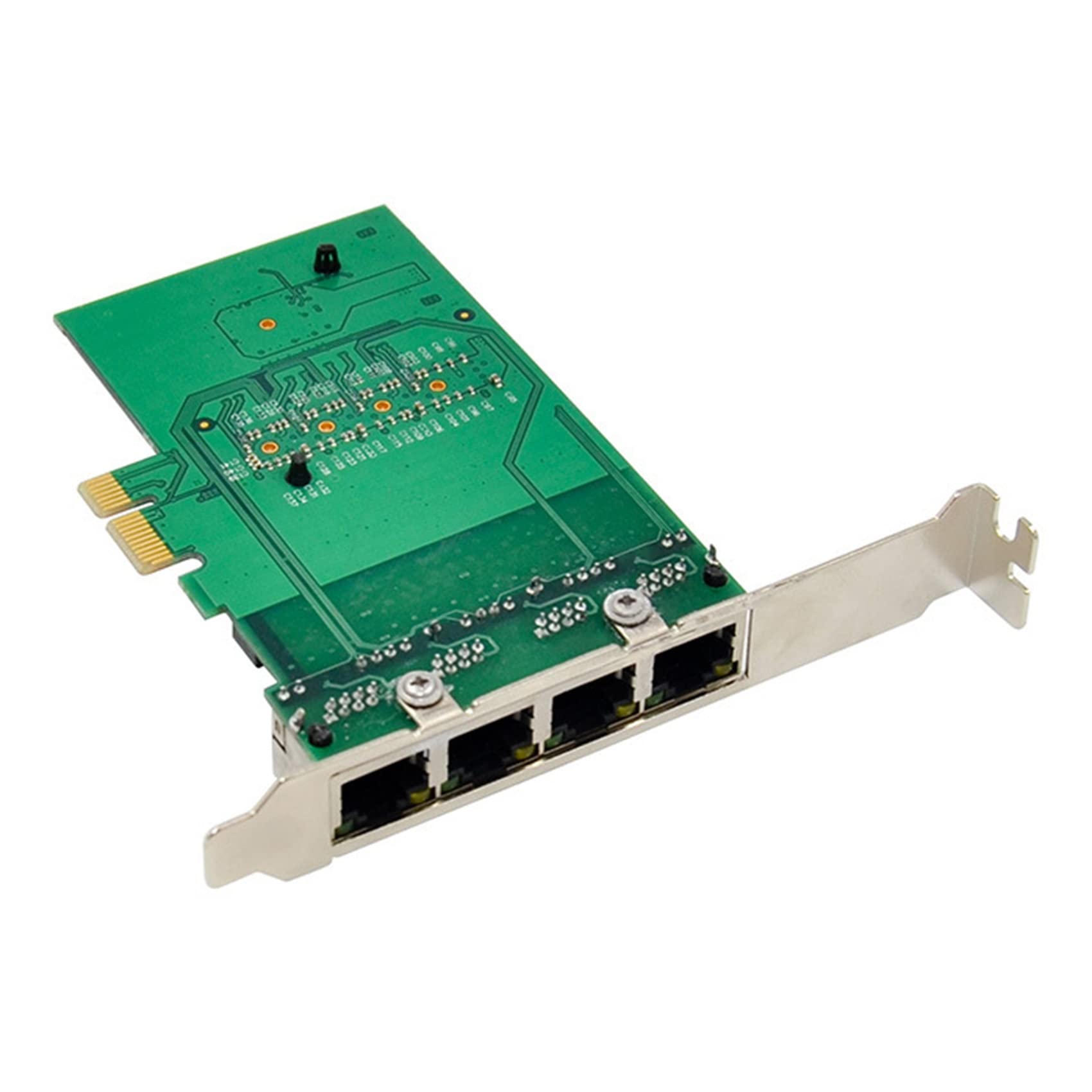 Scheda di rete Gigabit Pci-E X1 Scheda di rete Ethernet Pci- 4 porte Scheda LAN Ethernet Rtl8111F