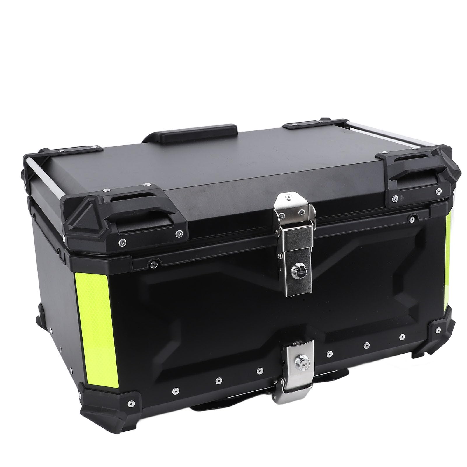 Keenso Aluminiowy Kufer Motocyklowy, Top Box Motocyklowy 65L, for