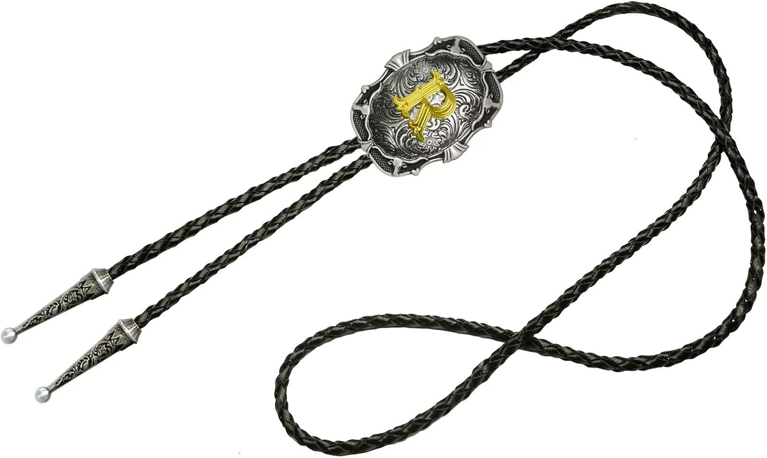 Moranse Initial Letter Bolo Tie - Image 3