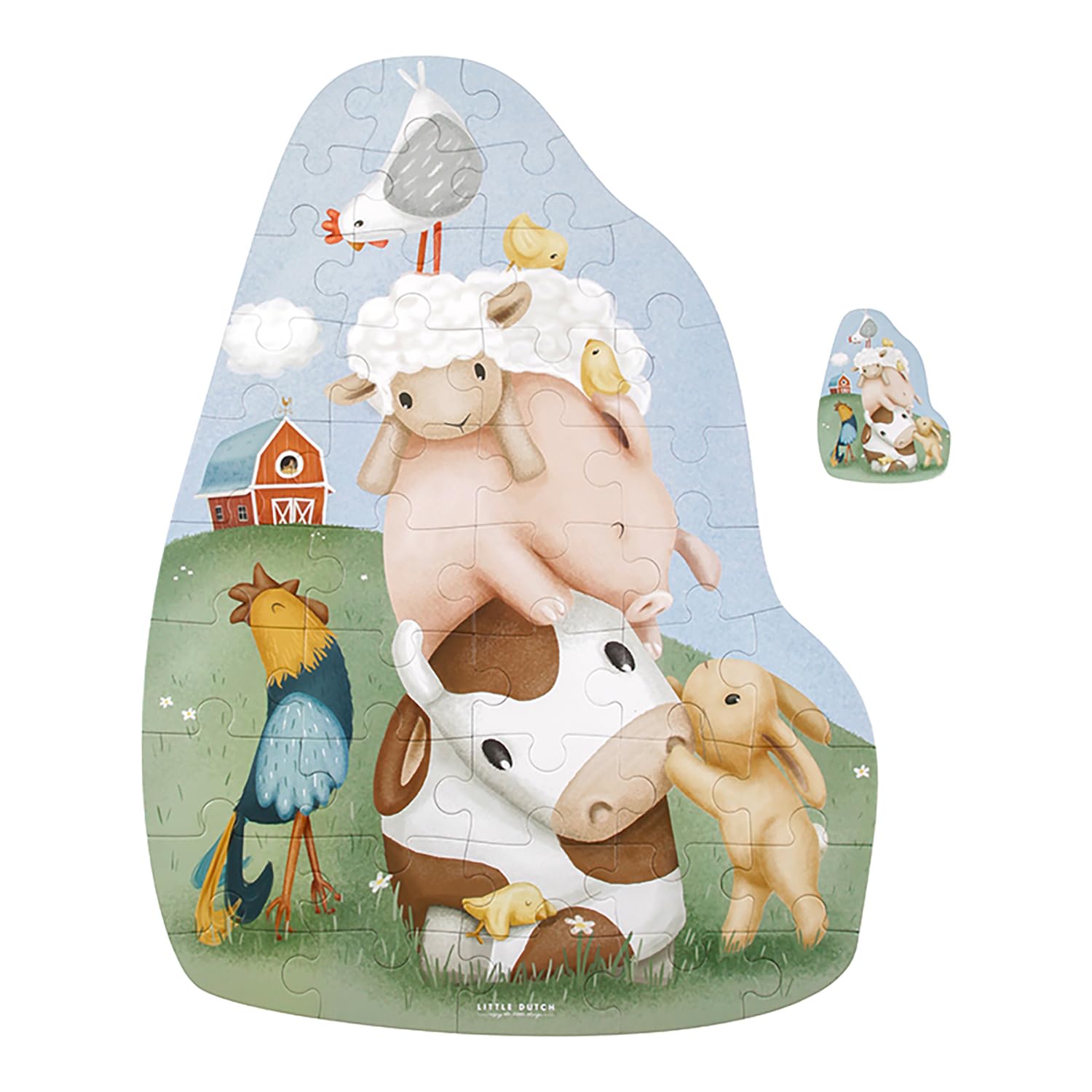 Little Dutch 7150 Puzzle XL Fattoria – Little Farm