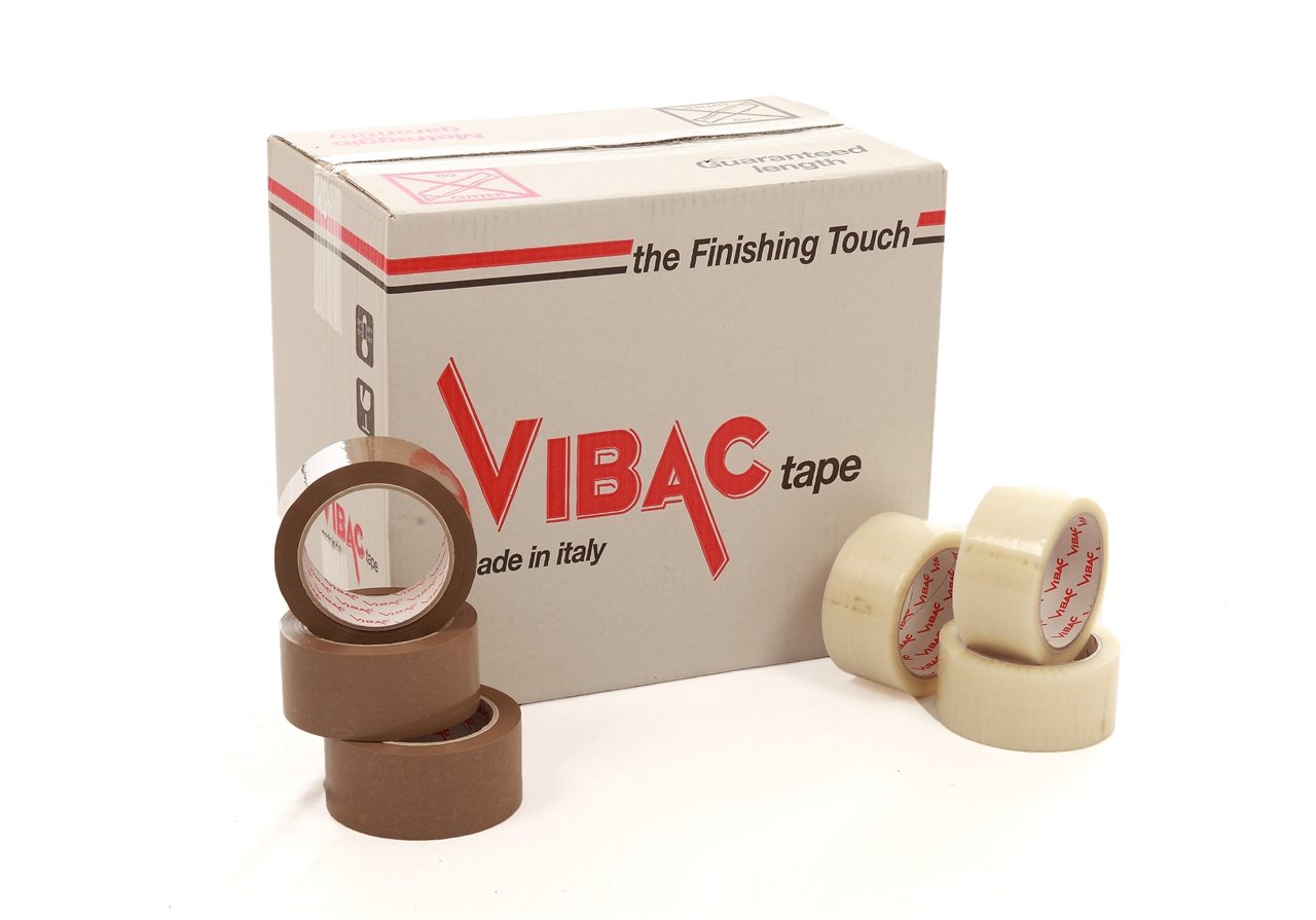 Vibac Clear 36 X 48Mm X 66M Vinyl Packing Parcel Tape