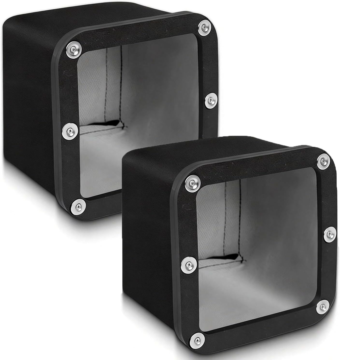 2 Small Electrical Dirt Bag - Strong Magnetic Metal Shaving Catcher for Use with Carbide Panel Hole Saws, Square Drilling Catcher Bag for Electrical Panels