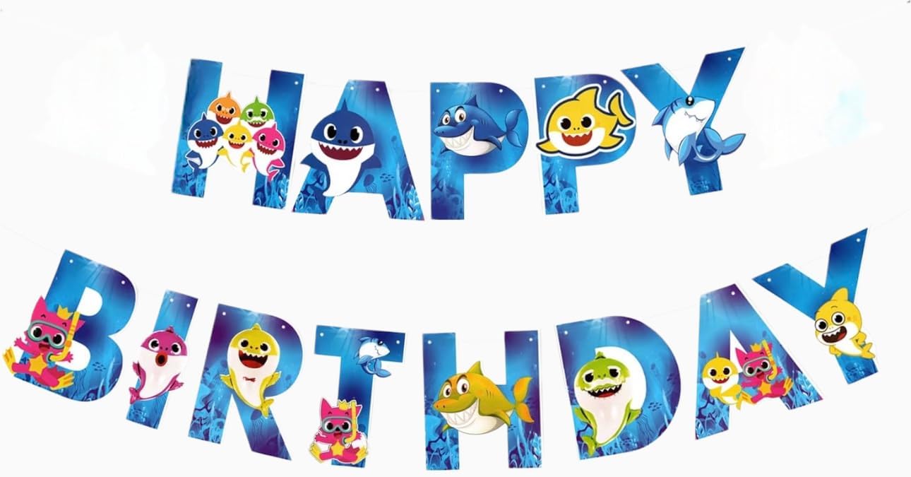 NEW TUHI 61 Pcs party Party Supply, 10 pcs Helium Balloons, 48pcs Cake toppers & Covers, 1 Main Cake Topper, 1 Table cloth, Birthday Decorations - Image 6