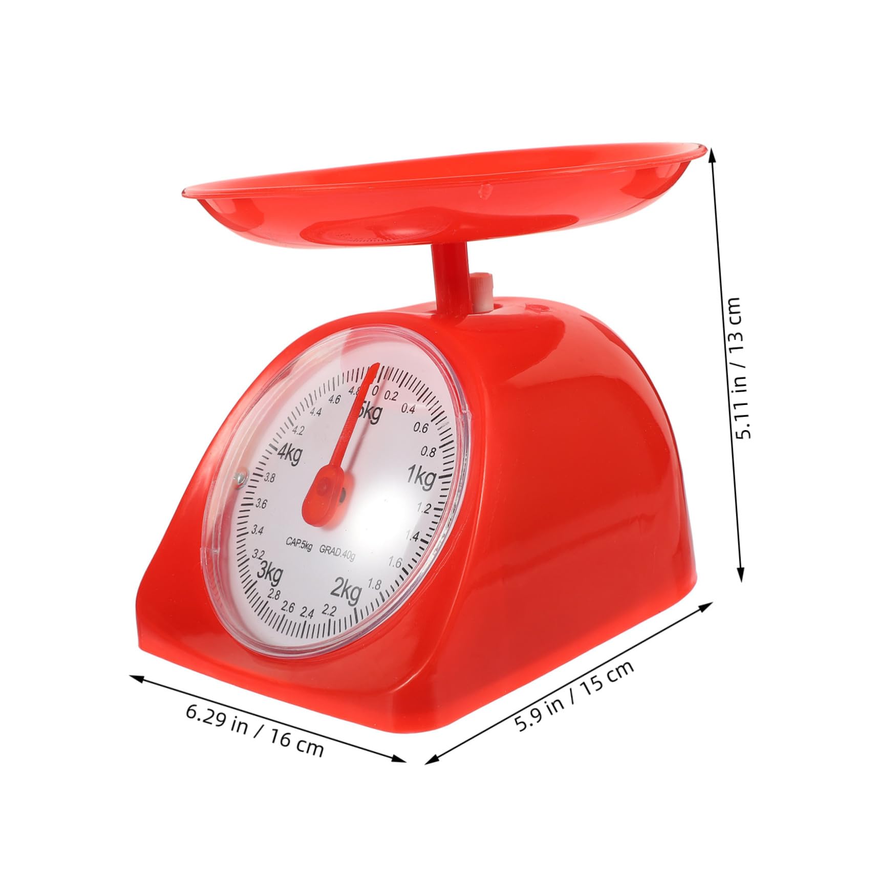 VALICLUD Báscula Digital de Cocina Portátil con Bandeja Graduada Capacidad Multifunción para Sólidos y Líquidos Compacto y Fácil Limpieza para Horneado y Uso Profesional