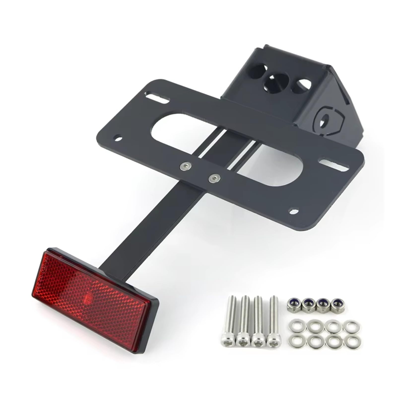 Moto Supporto Targa Staffa Supporto Targa Per Z650 2017-2025 Per Ninja 650 / KRT/ABS Kit Eliminazione Parafango Posteriore Ordinato In ABS