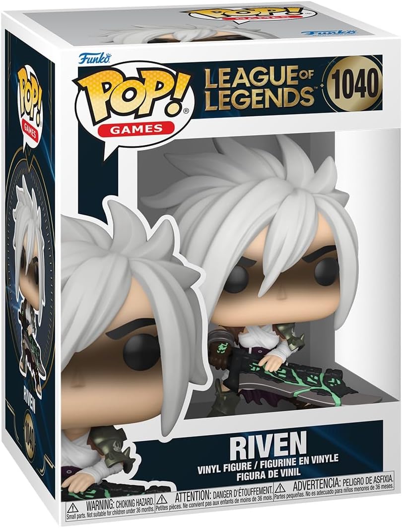 POP! Games: LOL - Riven With Broken Blade - League Of Legends - Collectible Vinyl Figure - Gift Idea - Official Merchandise - Toys for Children and Adults - Video Games Fans