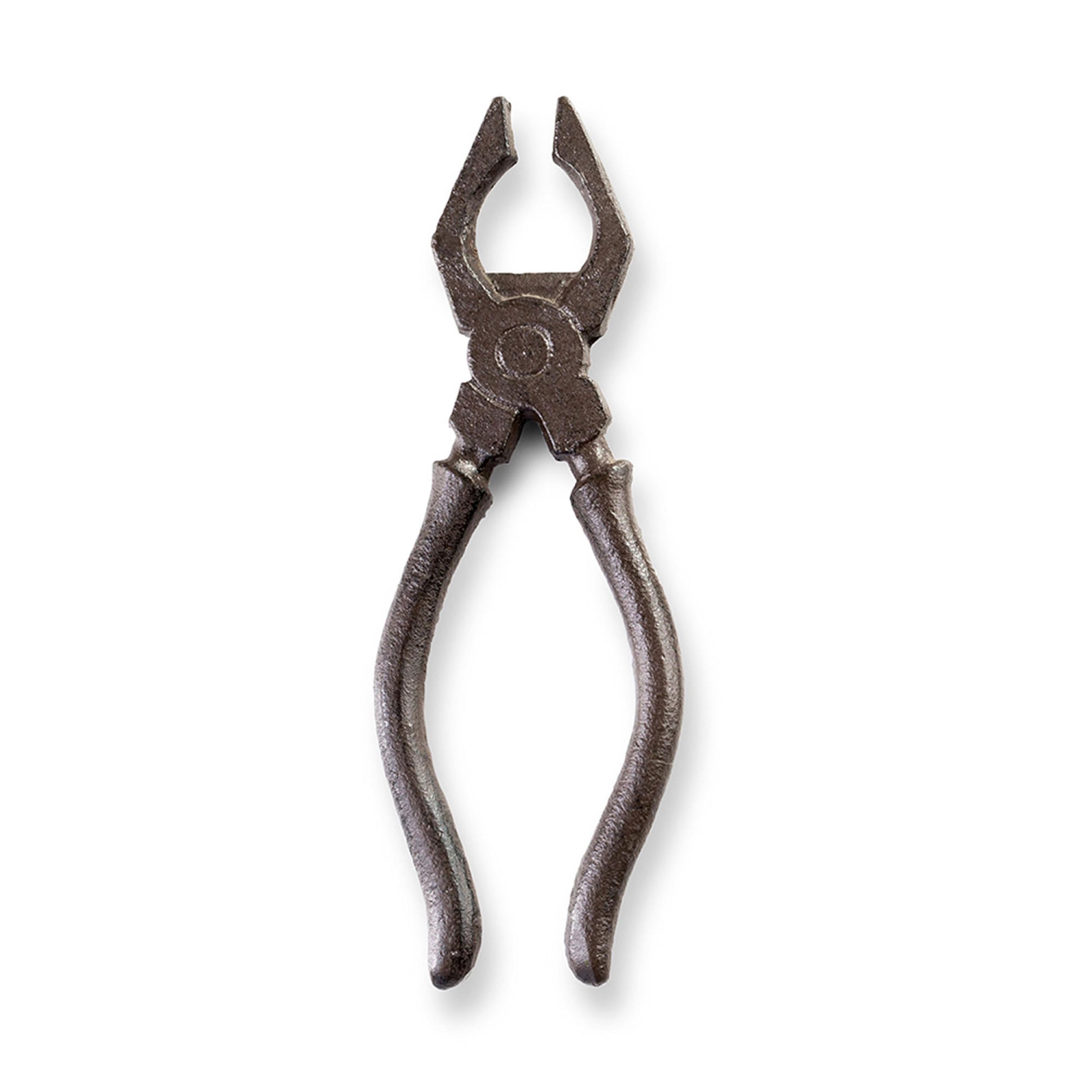 DONKEY Products – Flaschenöffner integriert in eine Kombizange aus Gusseisen, 18 cm, Modell 200516