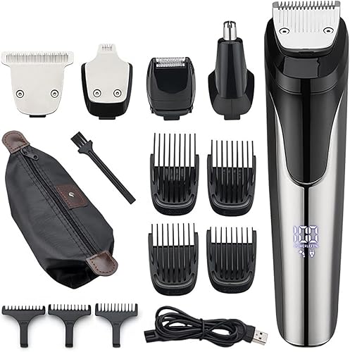 Cortadora de pelo para hombres, cortadora de pelo de peluquería para hombres, cortadora de pelo, recortadora de barba para hombres, máquina de corte