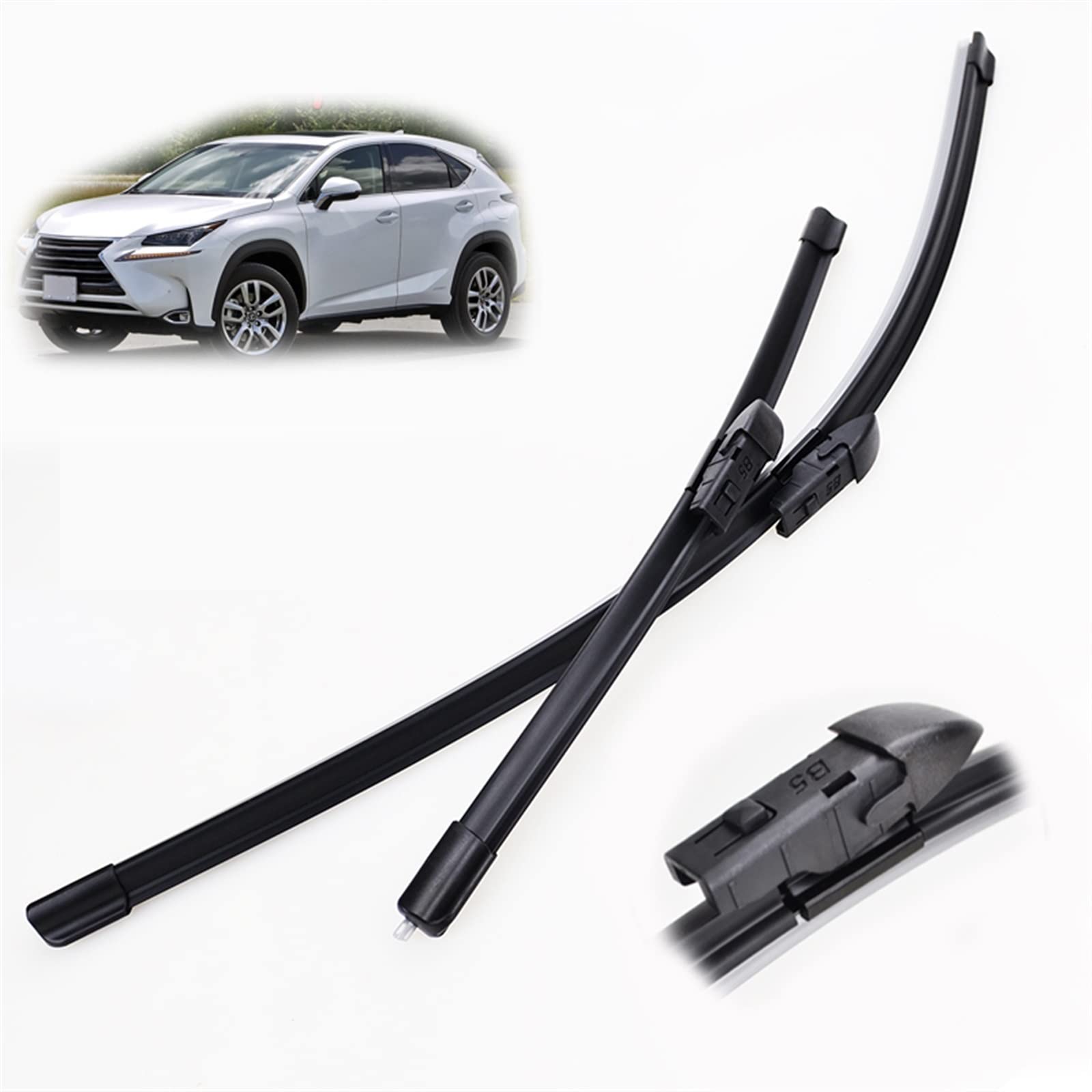 Balais d'essuie-glace avant 26 16 pouces pour Lexus NX 2015-2020