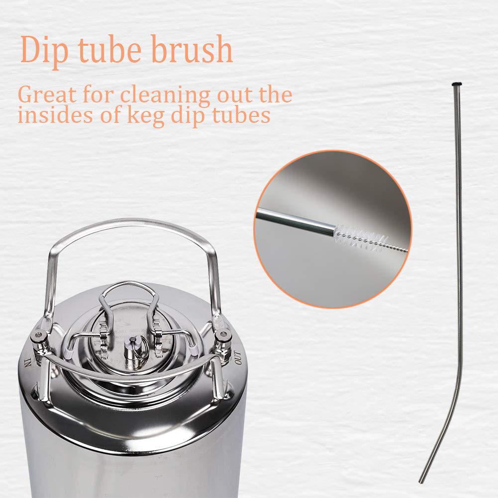 4 Pack 32 Inch Long Nylon Dip Tube Brush Feeding Tube Brushes Cleaning