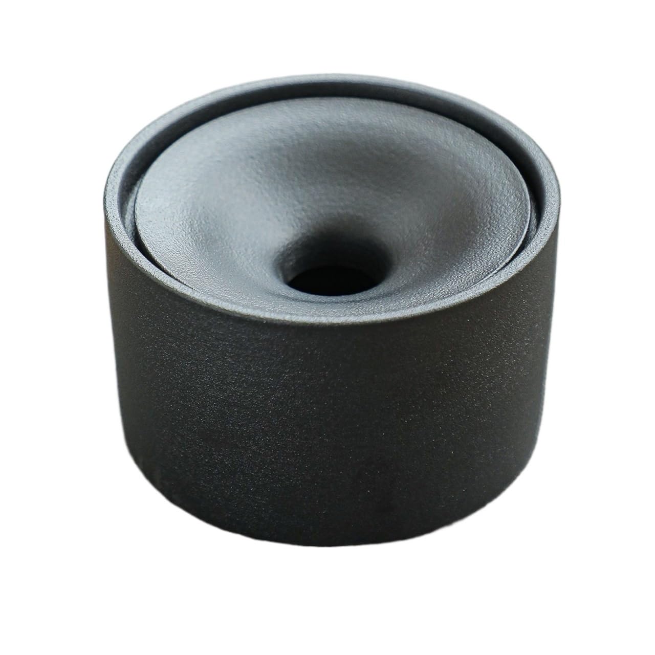 Posacenere decorativo per interni in ceramica con coperchio a imbuto, ideale per casa, soggiorno, ufficio e tavolo da tè
