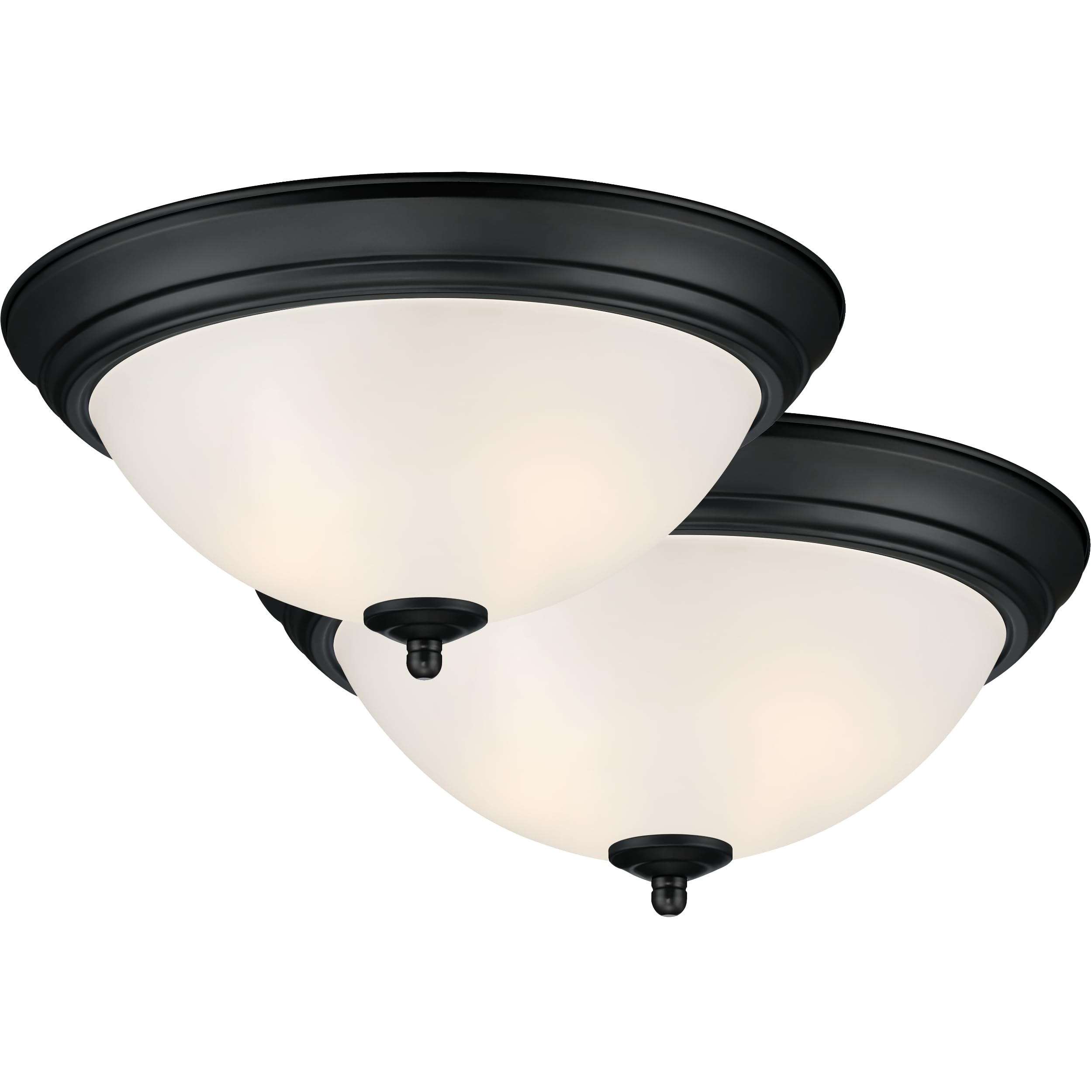 Amazon.com: DESIGNERS FOUNTAIN Flush Mount Ceiling Light, 2-Pack, 13 ...