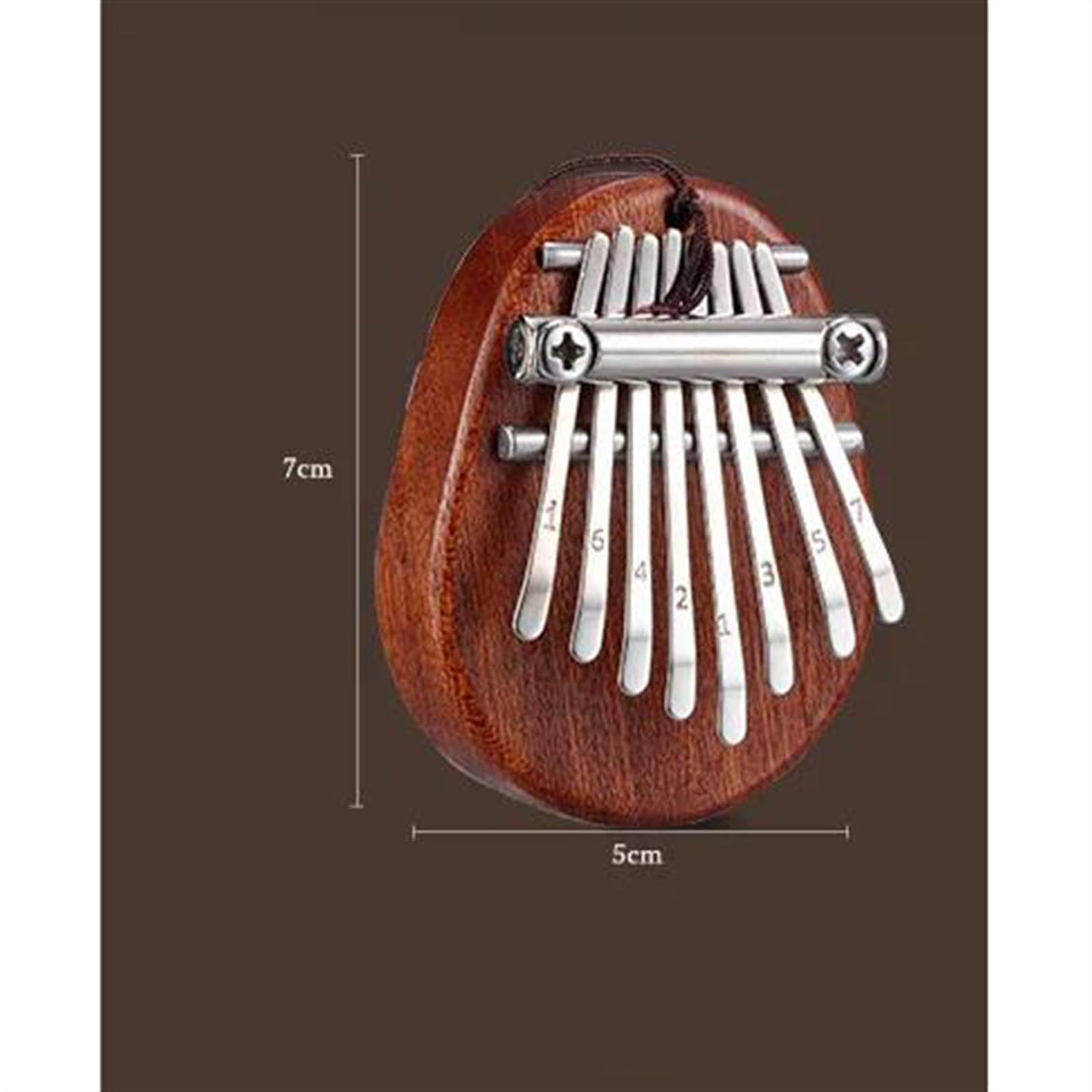 Piano De Pulgar Kalimba Kalimba Chino Pequeño De 8 Teclas Tablero Plano Mini Kalimba Instrumentos Musicales De Madera Regalos