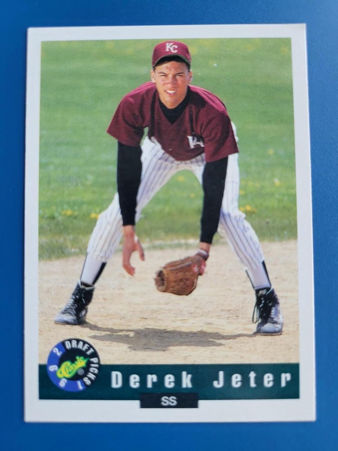 Derek Jeter 1992 CLASSIC DRAFT PICKS ROOKIE RC #6 NEW YORK YANKEES! - Baseball Cards