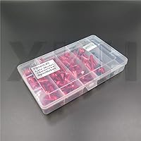 Vista 7 de XKH- Spike Carenado Parabrisas Tornillos Tornillos Compatible con Suzuki GSXR600 750 1000 Hayabusa RED Motorcycle/Kawasaki Ninja EX250 ZX14 ZX7 ZX9R