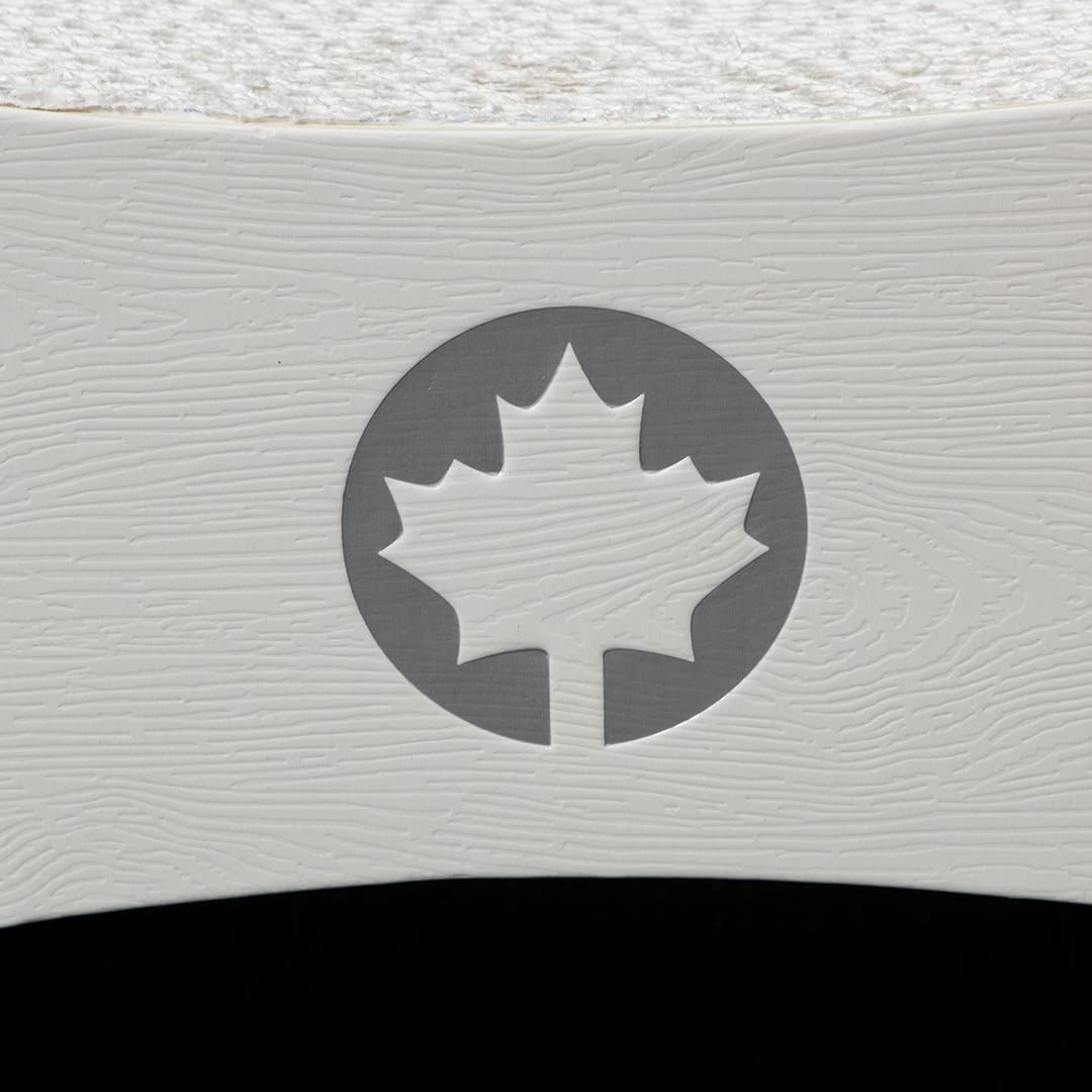 CanadianCat Company | Kratzbrett Satellite 2.0 - White Edition - Kratzpappe in weiß | ca. 76 x 24 x 15 cm