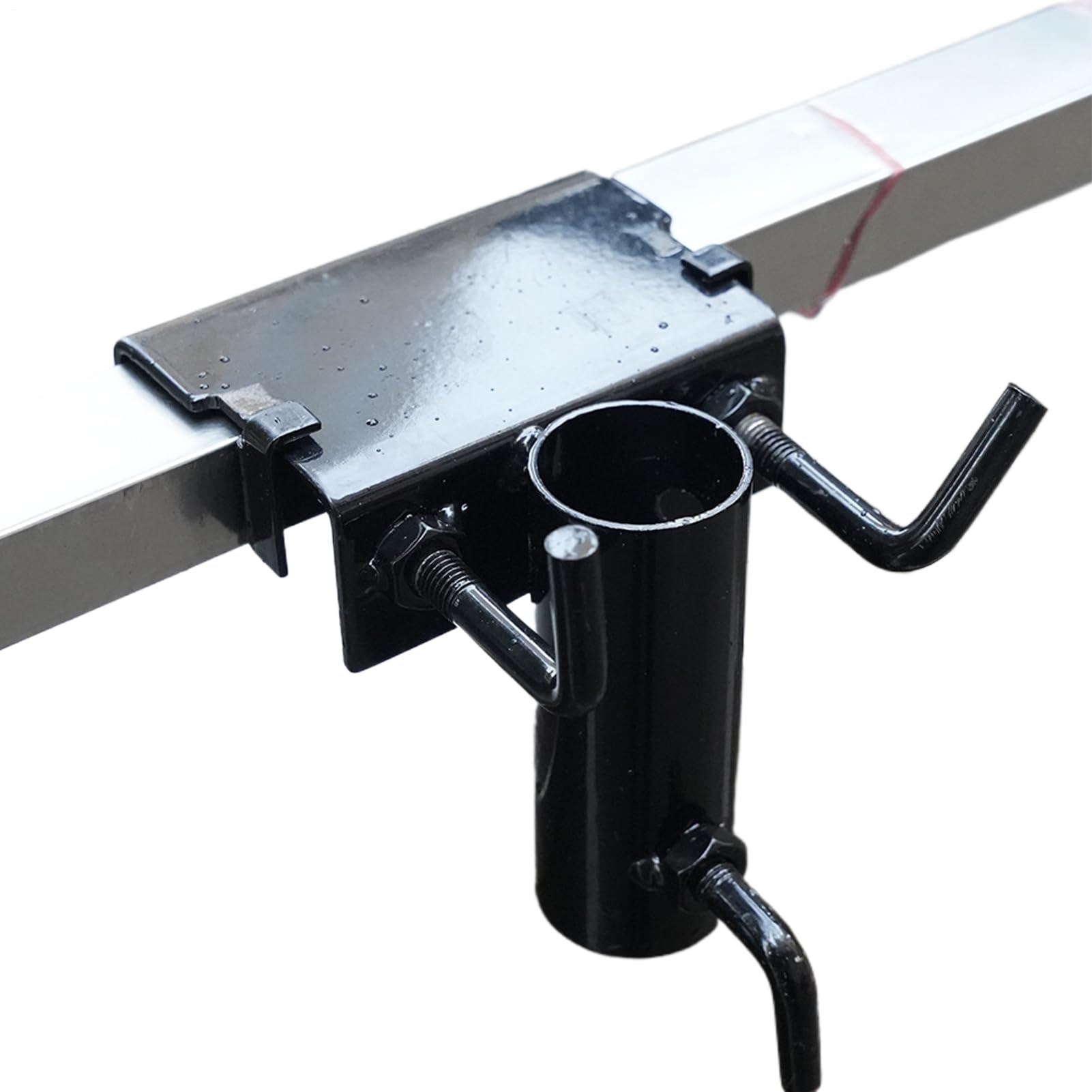 Support de serrage pour parapluie en métal pour terrasse et balcon
