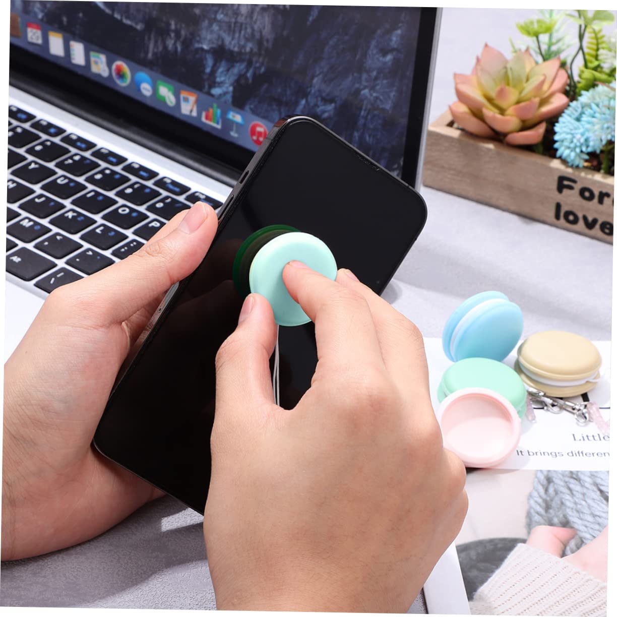 Didiseaon 50 Pcs Téléphone Écran D'Essuie-Glace Lingettes Pour Lunettes Portable Lingettes Nettoyantes Pour Lentilles Lingettes De Nettoyage Mobiles Lingettes Électroniques Pour