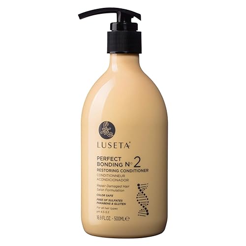 Luseta Perfect Bonding - Acondicionador restaurador, fortalecimiento de la unión y longevidad del color para todo tipo de cabello, sin sulfatos ni
