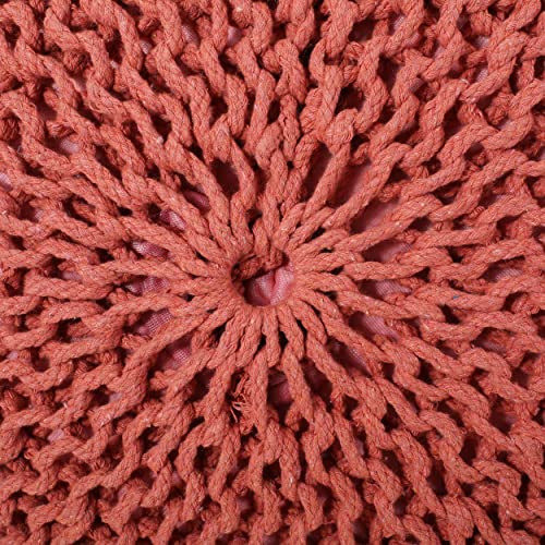 Christopher Knight Home Nahunta Pouf, Coral #TOP3