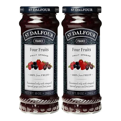 Vista 103 de St. Dalfour Fig Royale - Crema para untar de frutas, 100 % de frutas, sin ingredientes artificiales, sin OMG, sin azúcar de caña, totalmente