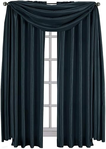 Vista 36 de Royal Hotel Bedding Soho - Cenefa con festón morado, patrón sólido, 35 x 30 pulgadas