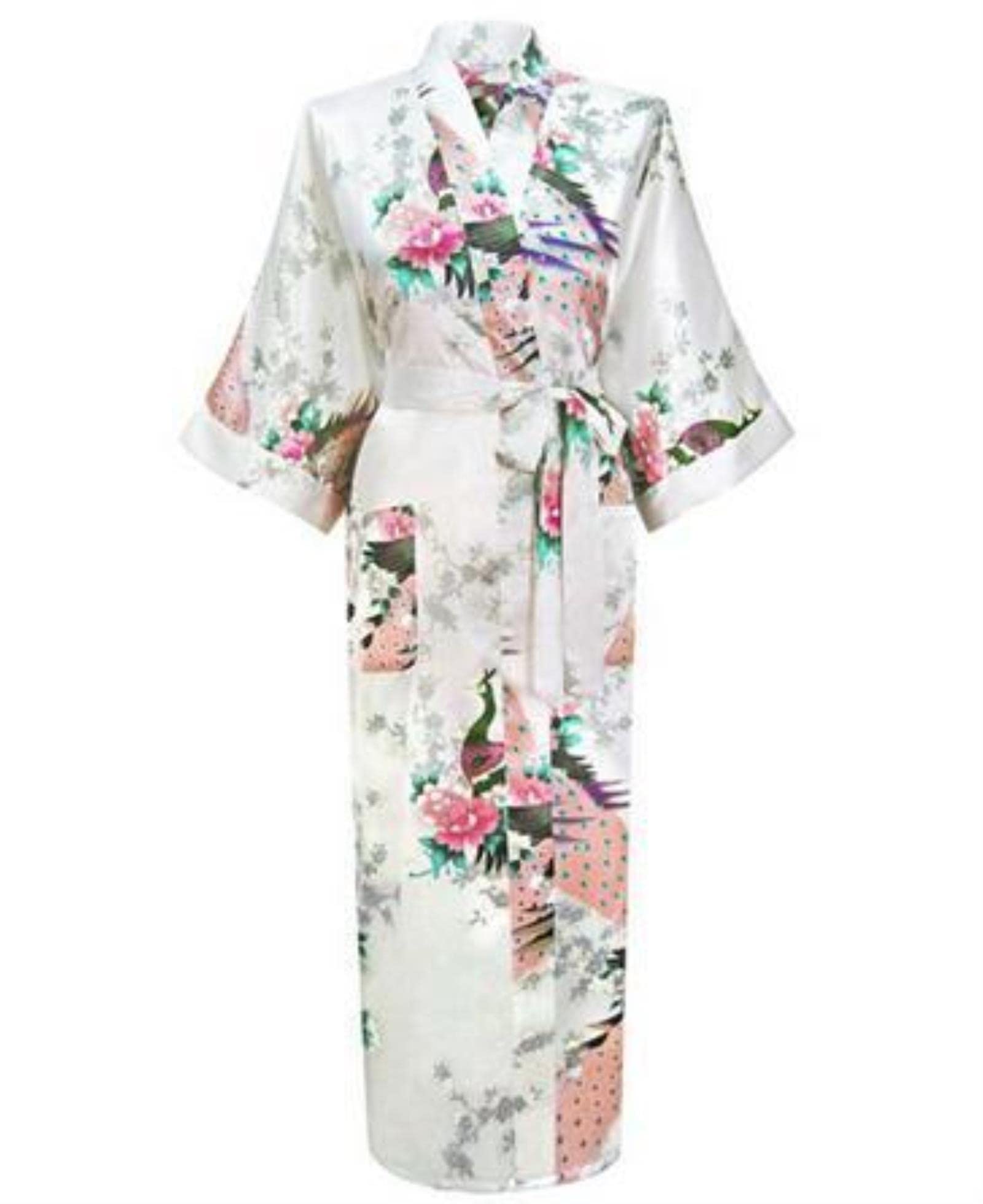 sarge knives Sexy Flor Japonesa Kimono Vestido Bata lencería Albornoz Batas largas Ropa de Dormir Sauna Disfraz