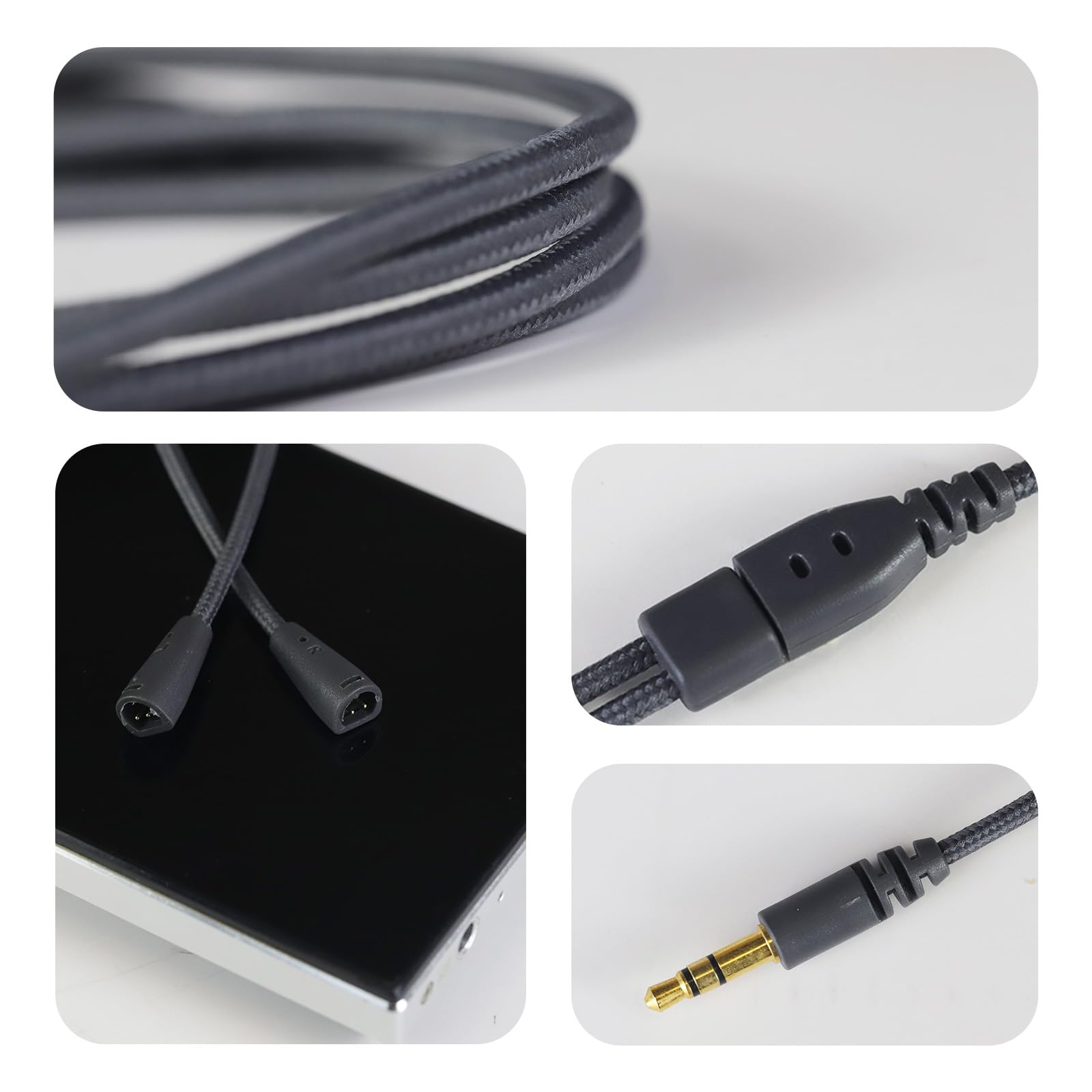 Amazon | 3APLUS HBC13 イヤホンケーブル ER4SR リケーブル 4.4mm