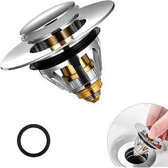 Waschbeckenst psel Universal Pop Up St psel Waschbecken aus Messing