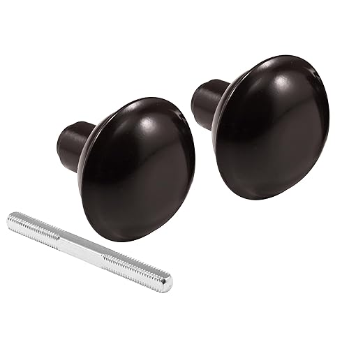 Prime-Line E 2499 Solid Brass Vintage Door Knob Spindle Set,