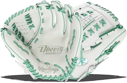 Miniatura 44 de Rawlings Guantes de sóftbol Liberty Advanced COLORSYNC Series Fastpitch Tamaños 11.75 a 13 pulgadas Múltiples estilos Gris