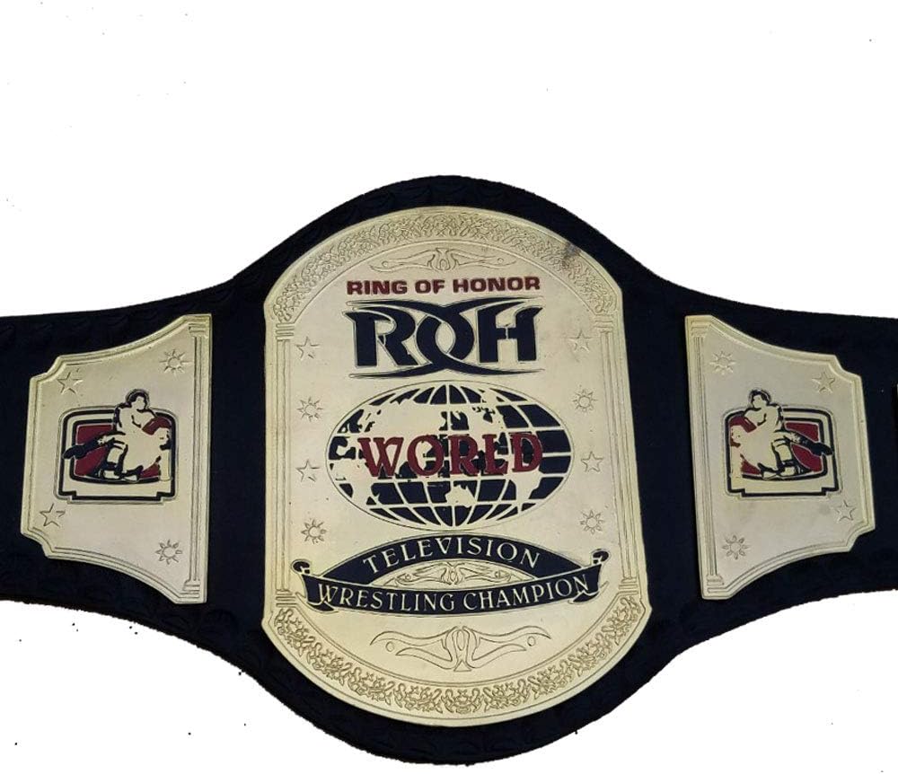 ROH Television World Championship Wrestling Title Adult Size Leather Belt