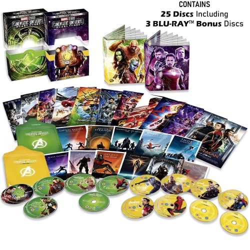 Marvel Cinematic Universe Complete Phase 3 UHD 4K + Blu-rays (11 Films Total)