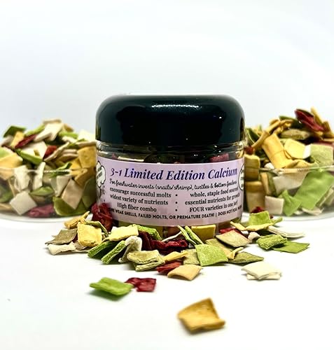 Miniatura 1 de KatsAquatics - Tabletas de calcio 3 en 1 de edición limitada para camaronescaracoles (Nutrición+Inmunidad+Proteínas) - 1.7 oz