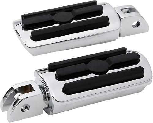 Miniatura 37 de TCT-MOTORPARTS Clavijas cromadas para estribera trasera para Harley Davidson Softail Fat Boy 18-25