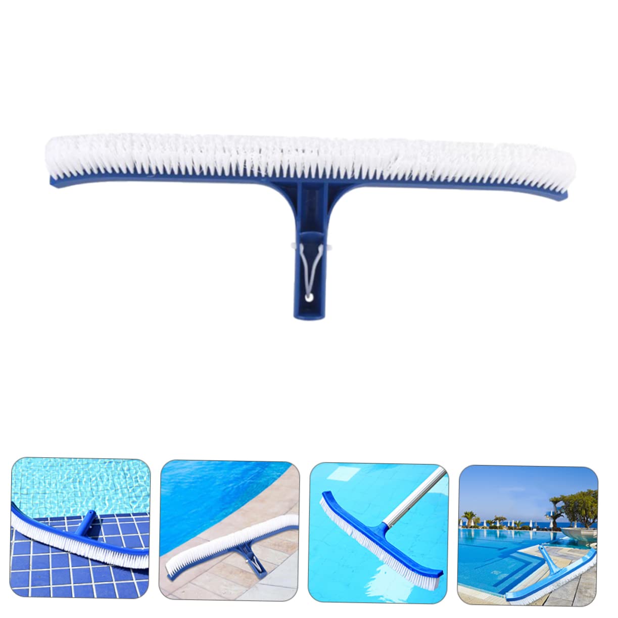 YARNOW 2pièces Brosse De Nettoyage pour Piscine Outil De Nettoyage De Parois De Piscine Et Étang Efficacité Élevée pour Fonds Et Murs