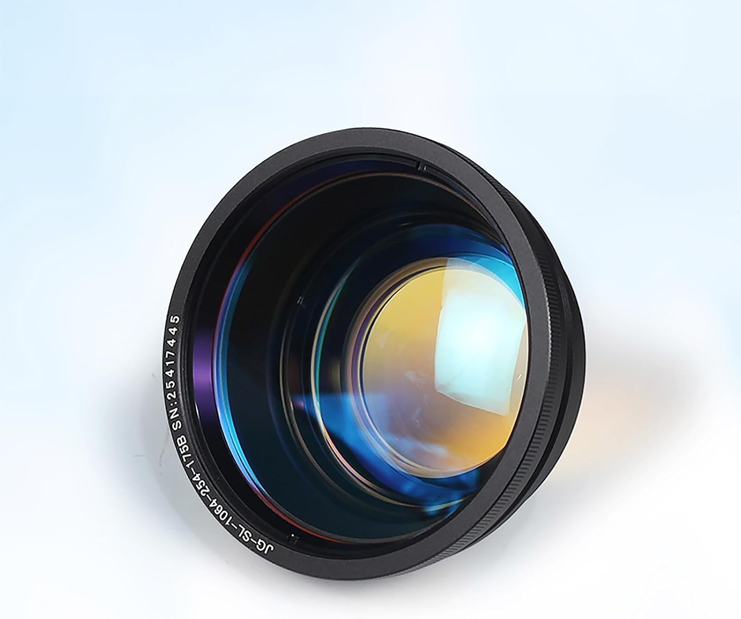 F-Theta Lens 300x300mm FL 420mm Fiber Laser Scan Lens M85x1 Thread for 1064nm Galvo System Fiber Laser Engraving Machine